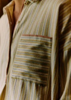 Women TOAST Nightwear*Nova Stripe Flannel Pyjamas