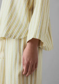 Women TOAST Nightwear*Nova Stripe Flannel Pyjamas