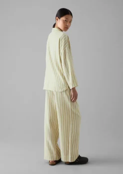 Women TOAST Nightwear*Nova Stripe Flannel Pyjamas
