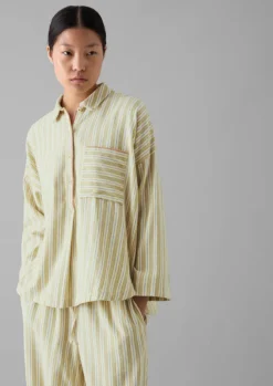 Women TOAST Nightwear*Nova Stripe Flannel Pyjamas