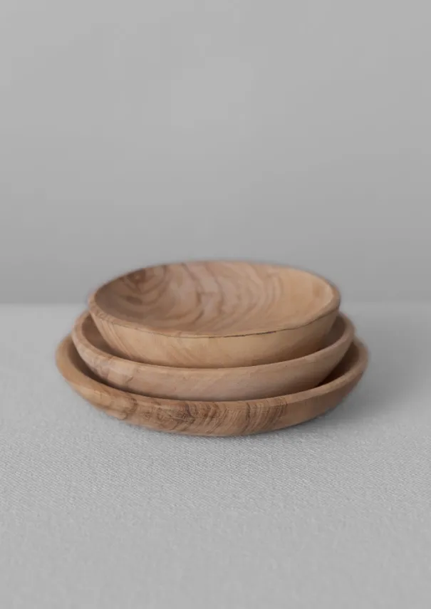TOAST Kitchen|Tableware*Olive Wood Pinch Pot Set