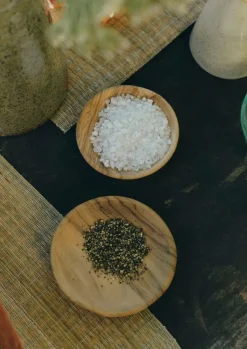 TOAST Kitchen|Tableware*Olive Wood Pinch Pot Set