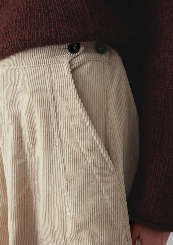 Women TOAST Cord|Workwear*Organic Cord A Line Skirt