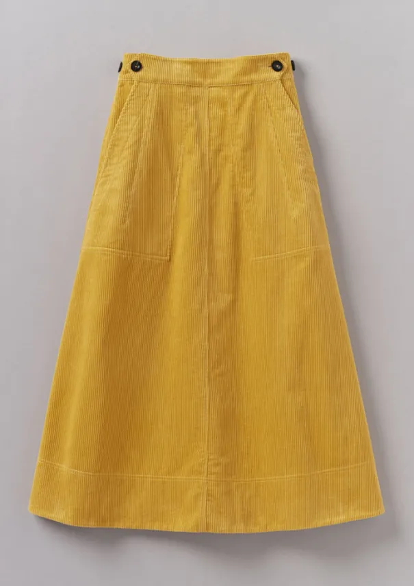 Women TOAST Cord|Workwear*Organic Cord A Line Skirt