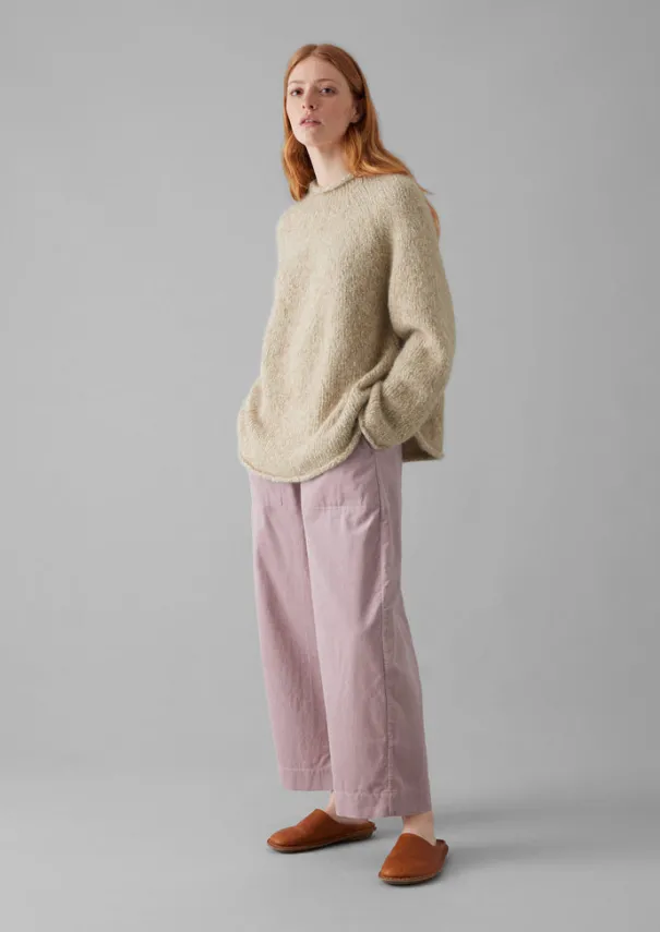 Women TOAST Cord|Loungewear*Organic Cord Barrel Leg Trousers