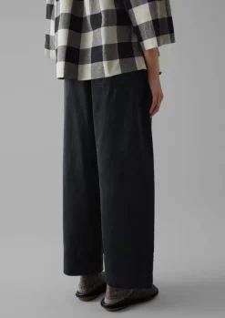 Women TOAST Cord|Loungewear*Organic Cord Barrel Leg Trousers