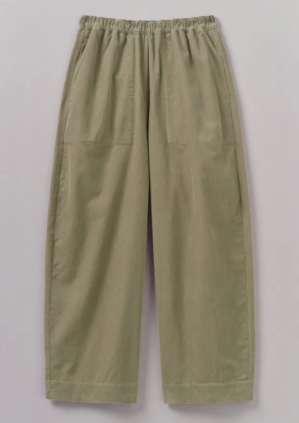Women TOAST Cord|Loungewear*Organic Cord Barrel Leg Trousers