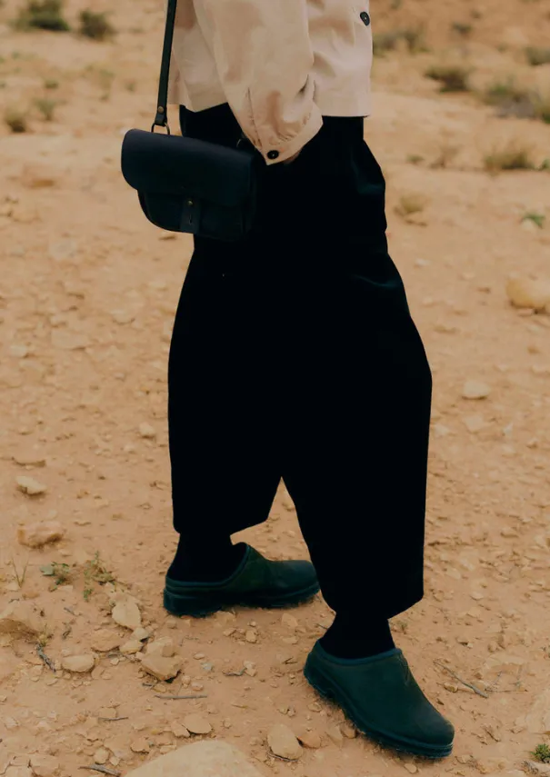 Women TOAST Cord|Trousers*Organic Cord Pleat Front Trousers