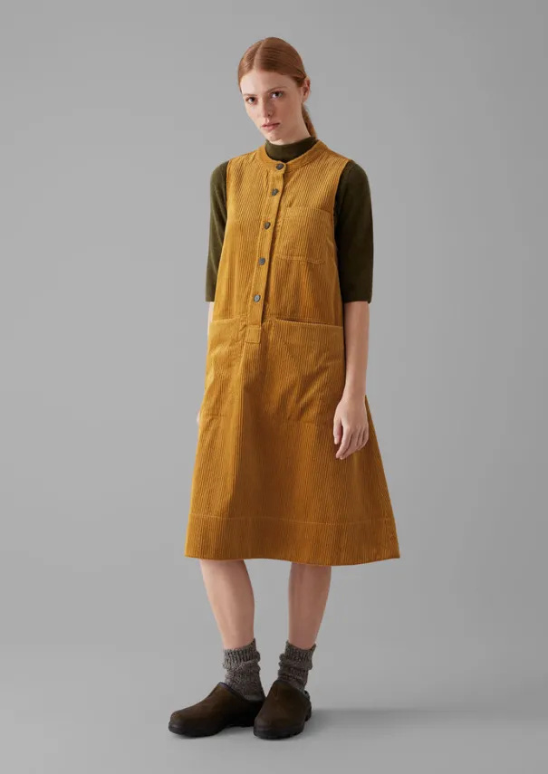 Women TOAST Cord|Dresses*Organic Cord Sleeveless Tunic Dress