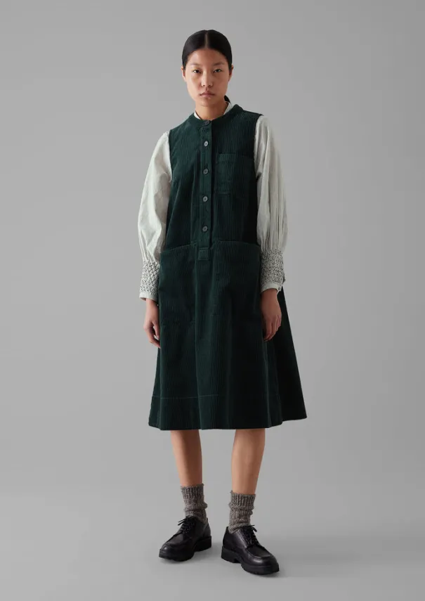 Women TOAST Cord|Dresses*Organic Cord Sleeveless Tunic Dress