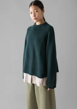 Women TOAST Linen|Jersey*Organic Cotton Linen Easy Sweater