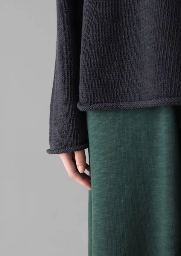 Women TOAST Linen|Jersey*Organic Cotton Linen Easy Sweater