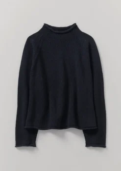 Women TOAST Linen|Jersey*Organic Cotton Linen Easy Sweater