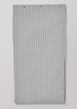 TOAST Bathroom*Organic Cotton Pyjama Stripe Shower Curtain