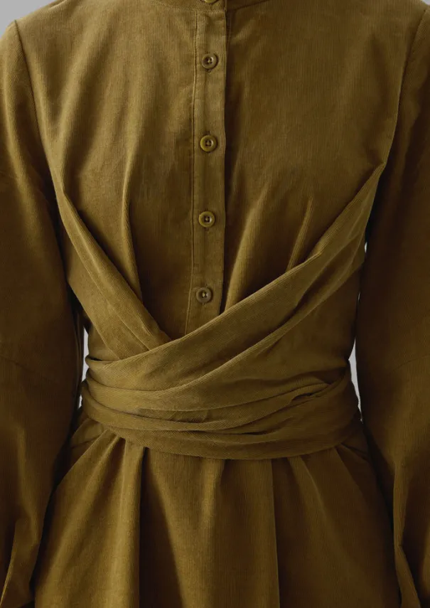 Women TOAST Cord|Dresses*Organic Needlecord Wrap Dress