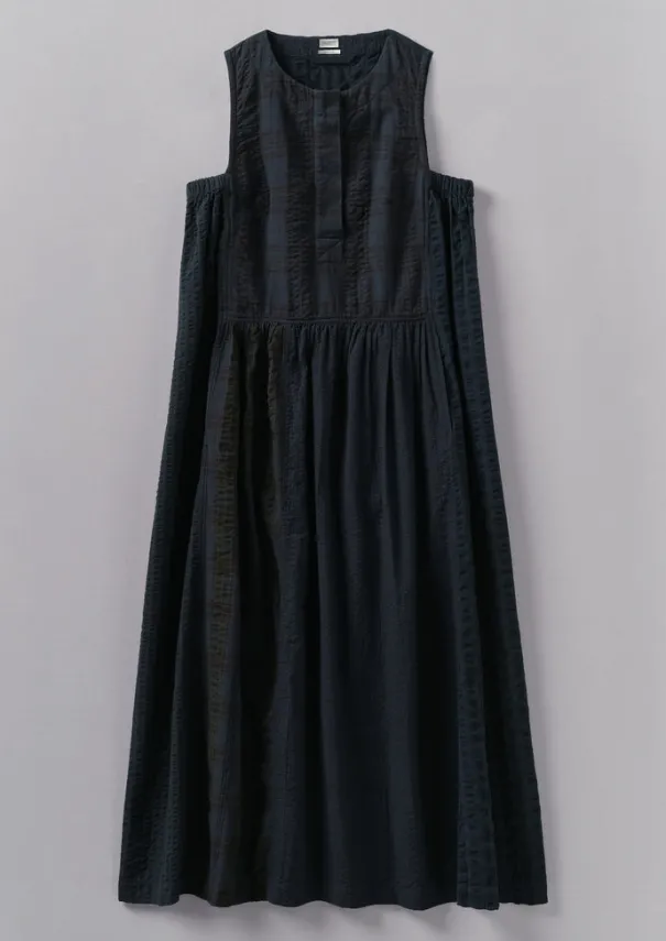 Women TOAST Loungewear|Dresses*Overdyed Check Seersucker Dress