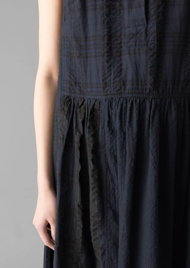 Women TOAST Loungewear|Dresses*Overdyed Check Seersucker Dress