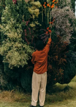 TOAST Workwear|Shirts*Overdyed Check Workwear Shirt