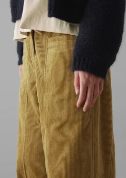 Women TOAST Cord|Workwear*Panelled Organic Cord Trousers