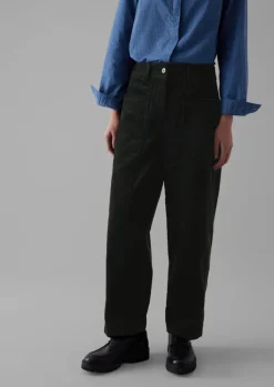 Women TOAST Cord|Workwear*Panelled Organic Cord Trousers