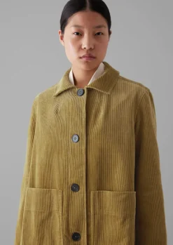 Women TOAST Cord|Workwear*Patch Pocket Organic Cord Jacket