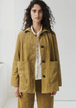 Women TOAST Cord|Workwear*Patch Pocket Organic Cord Jacket