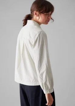 Women TOAST Shirts|Tops & Tees*Patch Pocket Stripe Organic Cotton Shirt