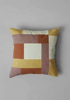 TOAST Textiles|Cushions & Covers*Patchwork Linen Cushion Cover