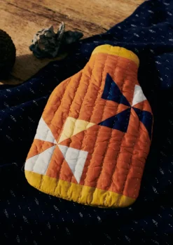 TOAST Textiles|Hot Water Bottle Covers*Pinwheel Patchwork Hot Water Bottle Cover