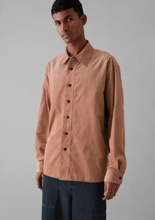 TOAST Cord|Shirts*Point Collar Organic Cord Shirt