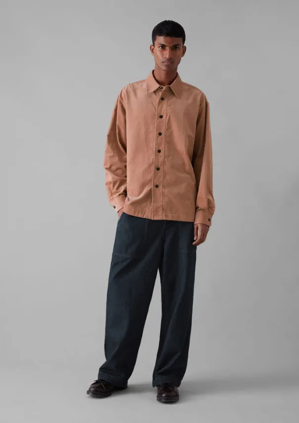 TOAST Cord|Shirts*Point Collar Organic Cord Shirt
