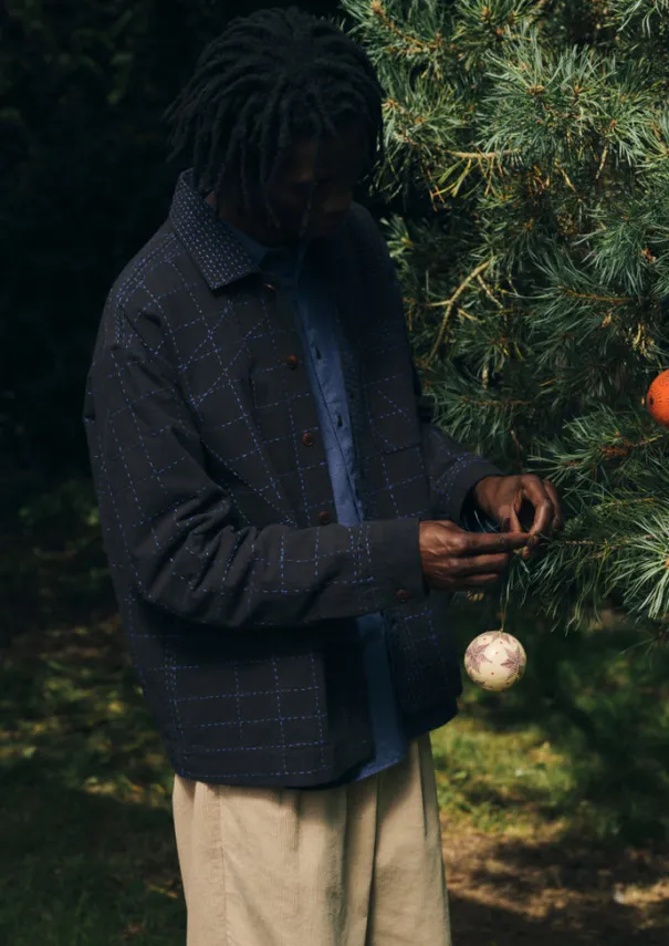 TOAST Christmas Decorations*Pointed Star Hand Painted Bauble