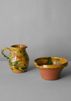 TOAST Ceramics*Poterie Barbotine Marbled Pitcher