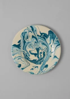 TOAST Ceramics|Tableware*Poterie Barbotine Marbled Plate