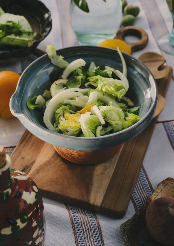 TOAST Ceramics*Poterie Barbotine Pouring Bowl