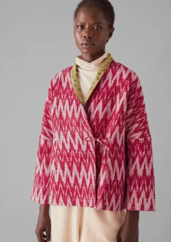 Women TOAST Gowns|Nightwear*Repurposed Ikat Kantha Jacket
