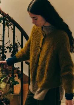 Women TOAST Cashmere|Knitwear*Ribbed Mohair Blend Cardigan