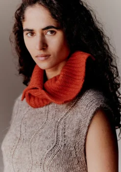 Women TOAST Hats, Scarves & Gloves|Cashmere*Ribbed Wool Cashmere Snood