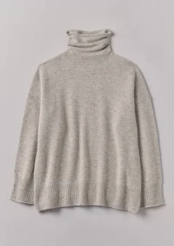 Women TOAST Jersey|Cashmere*Roll Neck Wool Cashmere Sweater