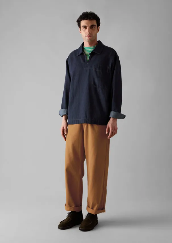 TOAST Workwear|Trousers*Rory Garment Dyed Trousers