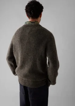 TOAST Knitwear*Seamless Shetland Wool Sweater