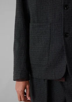 TOAST Coats & Jackets*Seersucker Wool Cotton Blazer