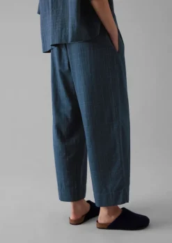 Women TOAST Nightwear*Sketched Check Cotton Pyjama Trousers