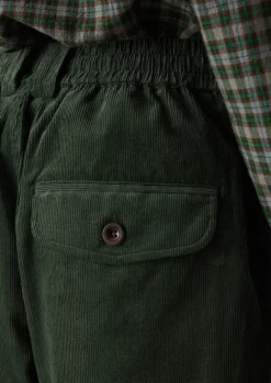 TOAST Cord|Trousers*Soft Organic Cord Drawstring Trousers