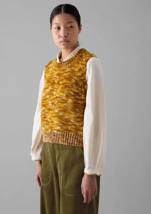 Women TOAST Knitwear*Space Dyed Wool Knitted Tank