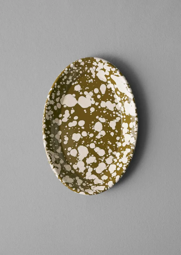 TOAST Outdoor|Kitchen*Splatter Enamel Platter