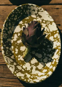 TOAST Outdoor|Kitchen*Splatter Enamel Platter