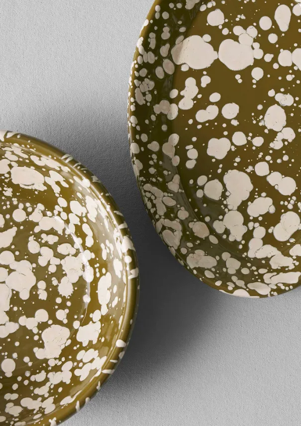 TOAST Outdoor|Kitchen*Splatter Enamel Platter