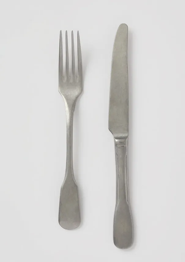 TOAST Kitchen|Tableware*Stonewashed Small Knife and Fork Set