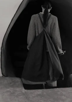 Women TOAST Linen|Jersey*Stripe Linen Cotton Sweater